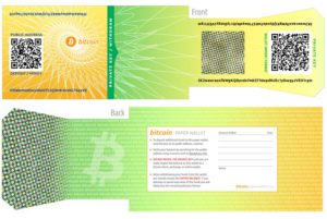 Paper wallet